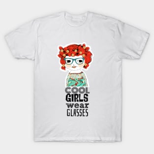 Cool Girls Wear Glasses -- Charlotte T-Shirt